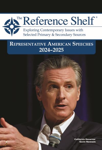 Reference Shelf: Representative American Speeches, 2024-2025