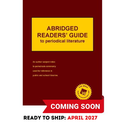 Abridged Readers' Guide to Periodical Literature (2027 Subscription)