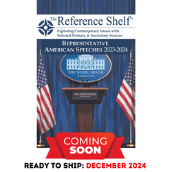 Reference Shelf: Representative American Speeches, 2023-2024