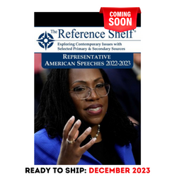 Reference Shelf: Representative American Speeches, ﻿2022-2023