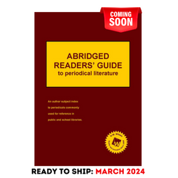 Abridged Readers' Guide to Periodical Literature (2024 Subscription)