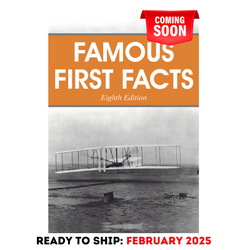 Famous First Facts, Eighth Edition