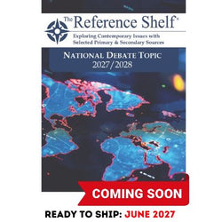 The Reference Shelf: U.S. National Debate Topic 2027–2028
