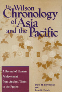 Wilson Chronology of Asia and the Pacific