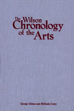 Wilson Chronology of the Arts