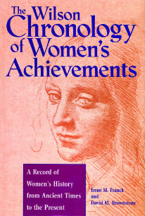 Wilson Chronology of Women's Achievements