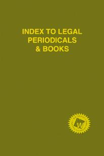 Index to Legal Periodicals & Books, 2022 Annual Cumulation