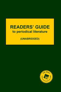 Readers' Guide to Periodical Literature (2023 Subscription)