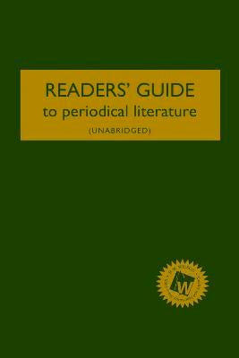 Readers' Guide to Periodical Literature (2016 Subscription)