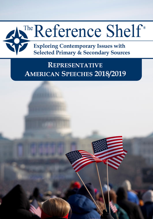Reference Shelf: Representative American Speeches, 2018-2019